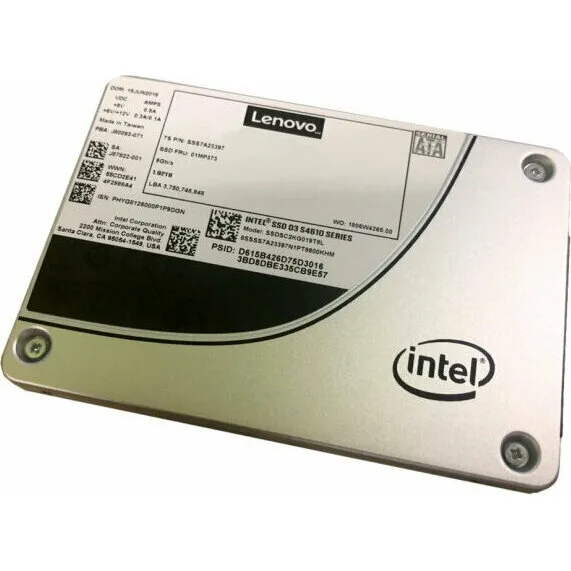 Lenovo ThinkSystem 4XB7A13634 SSD-накопитель 480 ГБ SATA 2.5