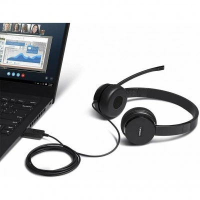 Lenovo 100 Stereo USB Headset 4XD0X88524 Lenovo 100 Stereo USB Headset 4XD0X88524