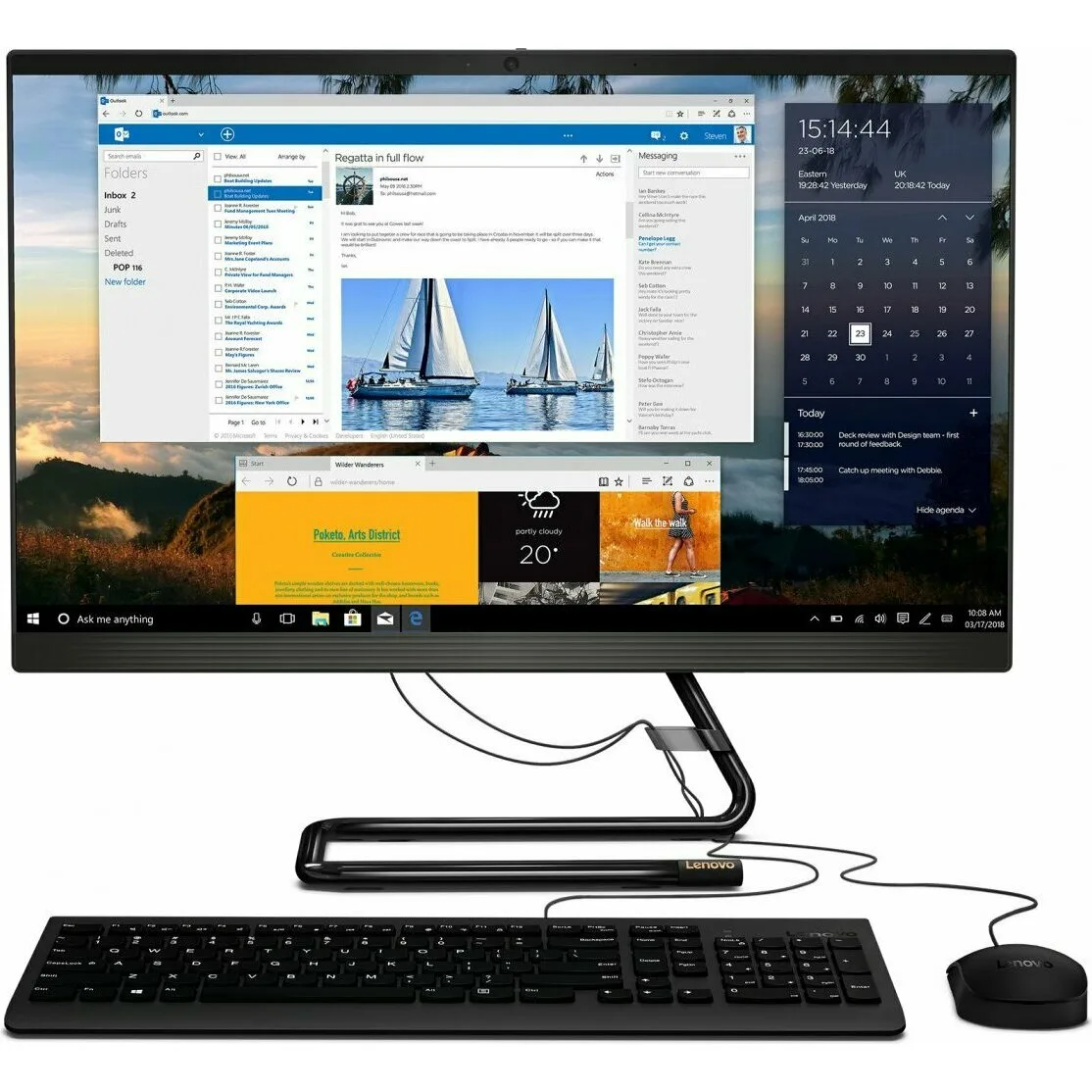 Lenovo IdeaCentre AIO A340-22IWL F0EB009YRK моноблок