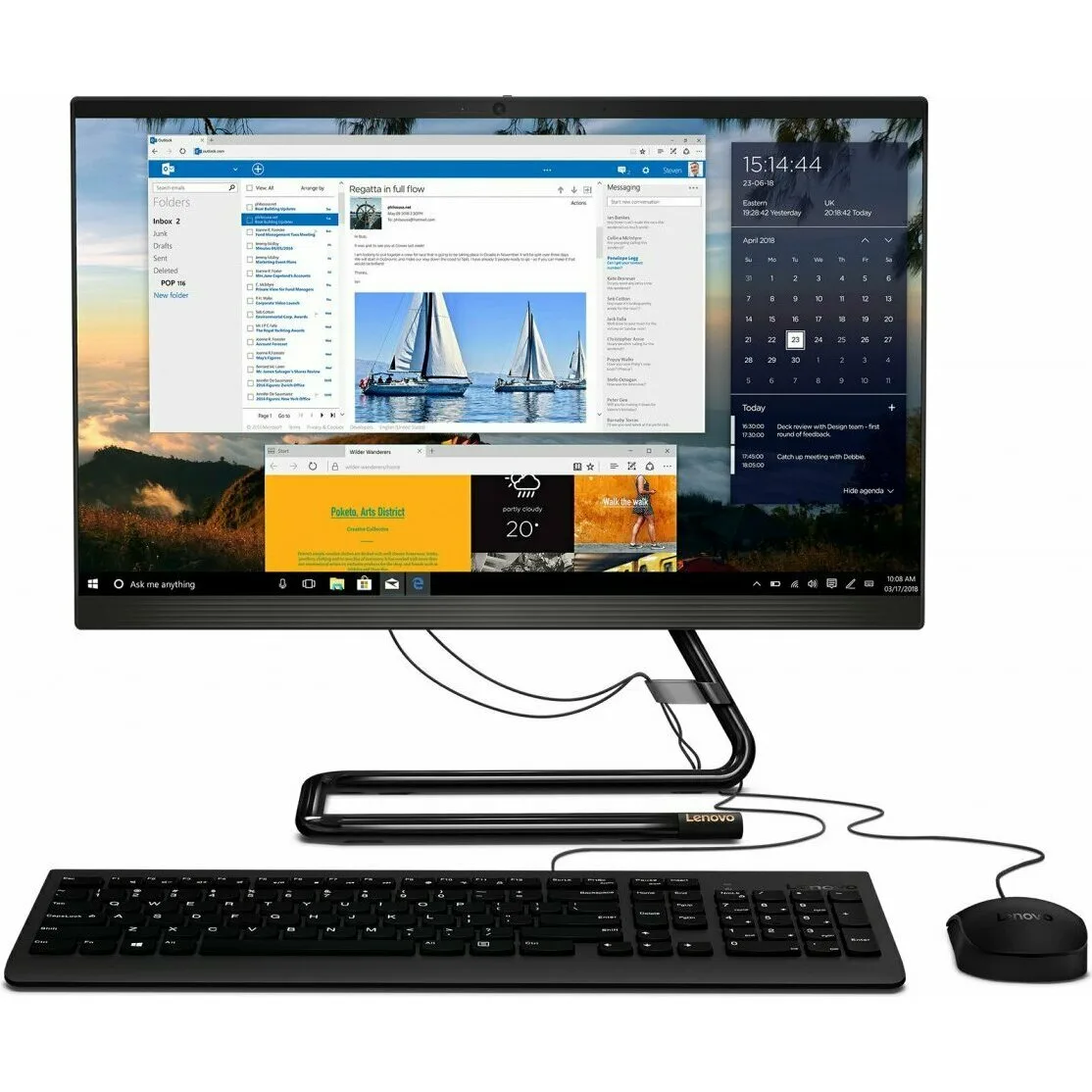 Lenovo IdeaCentre AIO 3 22ADA05 F0EX002FRK моноблок 21.5