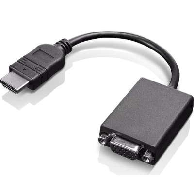Адаптер Lenovo HDMI to VGA для монитора 0B47069 Адаптер Lenovo HDMI to VGA для монитора 0B47069
