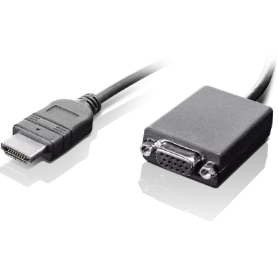 Адаптер Lenovo HDMI to VGA для монитора 0B47069 Адаптер Lenovo HDMI to VGA для монитора 0B47069