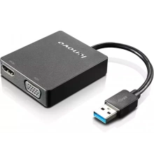 Адаптер Lenovo Universal USB 3.0 to VGA/HDMI Adapter 4X90H20061