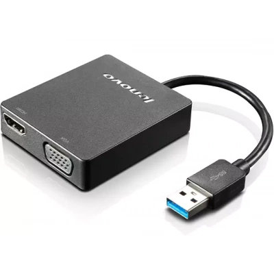 Адаптер Lenovo Universal USB 3.0 to VGA/HDMI Adapter 4X90H20061 Адаптер Lenovo Universal USB 3.0 to VGA/HDMI Adapter 4X90H20061