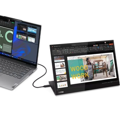 Портативный монитор Lenovo ThinkVision M14d 14 дюймов IPS WXGA+ 60 Гц USB-C Портативный монитор Lenovo ThinkVision M14d 14 дюймов IPS WXGA+ 60 Гц USB-C