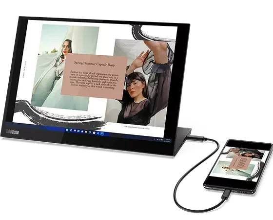 Lenovo ThinkVision M14d 63AAUAR6UZ портативный монитор (ЛЕНОВО) Lenovo ThinkVision M14d 63AAUAR6UZ портативный монитор (ЛЕНОВО)