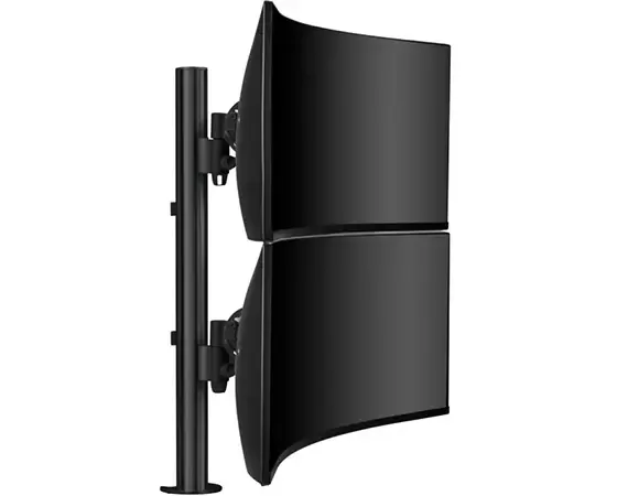 Atdec AWMS-2-LTH75-H-B крепление для 2 крупных мониторов, чёрное