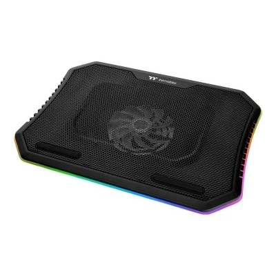 Thermaltake CL-N020-PL12SW-A охлаждающая подставка Massive-12 RGB для ноутбука до 15 дюймов Thermaltake CL-N020-PL12SW-A охлаждающая подставка Massive-12 RGB для ноутбука до 15 дюймов