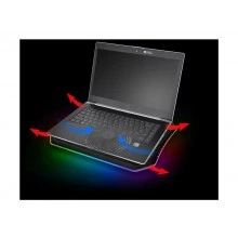 Thermaltake CL-N020-PL12SW-A охлаждающая подставка Massive-12 RGB для ноутбука до 15 дюймов