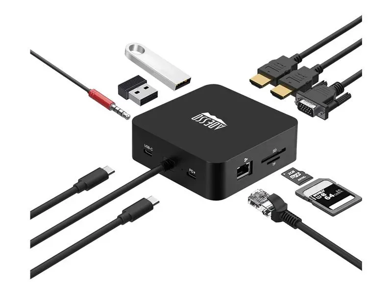 Adesso 78545100 док-станция USB-C 11-in-1 (ЛЕНОВО) Adesso 78545100 док-станция USB-C 11-in-1 (ЛЕНОВО)