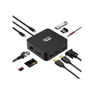Adesso 78545100 док-станция USB-C 11-in-1 с HDMI, VGA, RJ-45 Adesso 78545100 док-станция USB-C 11-in-1 с HDMI, VGA, RJ-45
