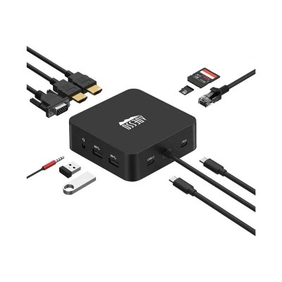 Adesso 78545100 док-станция USB-C 11-in-1 с HDMI, VGA, RJ-45 Adesso 78545100 док-станция USB-C 11-in-1 с HDMI, VGA, RJ-45