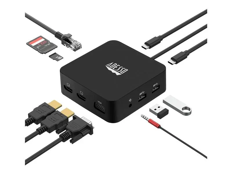 Adesso 78545100 док-станция USB-C 11-in-1 (ЛЕНОВО) Adesso 78545100 док-станция USB-C 11-in-1 (ЛЕНОВО)