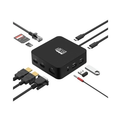 Adesso 78545100 док-станция USB-C 11-in-1 с HDMI, VGA, RJ-45 Adesso 78545100 док-станция USB-C 11-in-1 с HDMI, VGA, RJ-45