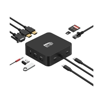 Adesso 78545100 док-станция USB-C 11-in-1 с HDMI, VGA, RJ-45 Adesso 78545100 док-станция USB-C 11-in-1 с HDMI, VGA, RJ-45