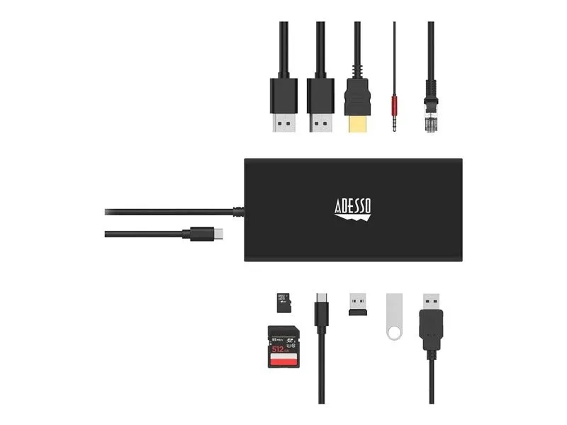 Adesso 78545101 док-станция USB-C 12-in-1 (ЛЕНОВО) Adesso 78545101 док-станция USB-C 12-in-1 (ЛЕНОВО)