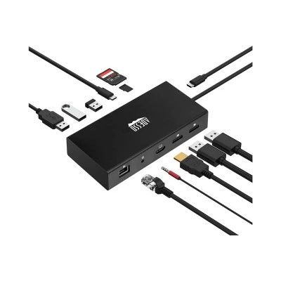 Adesso 78545101 док-станция USB-C 12-in-1 с DisplayPort и HDMI Adesso 78545101 док-станция USB-C 12-in-1 с DisplayPort и HDMI