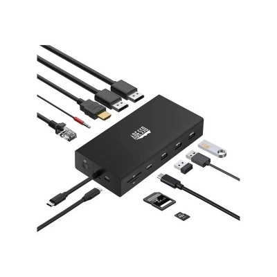 Adesso 78545101 док-станция USB-C 12-in-1 с DisplayPort и HDMI Adesso 78545101 док-станция USB-C 12-in-1 с DisplayPort и HDMI