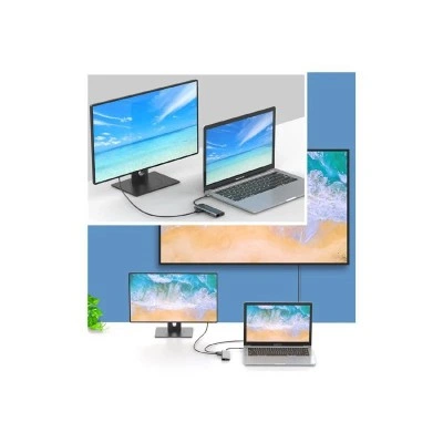 Adesso 78545101 док-станция USB-C 12-in-1 с DisplayPort и HDMI Adesso 78545101 док-станция USB-C 12-in-1 с DisplayPort и HDMI