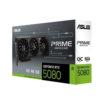 Видеокарта ASUS PRIME GeForce RTX 5080 16GB GDDR7 OC Edition 78810500 Видеокарта ASUS PRIME GeForce RTX 5080 16GB GDDR7 OC Edition 78810500