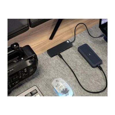HyperDrive Flex 9 Port USB-C Dock 78815066 - компактная док-станция Hyper HyperDrive Flex 9 Port USB-C Dock 78815066 - компактная док-станция Hyper