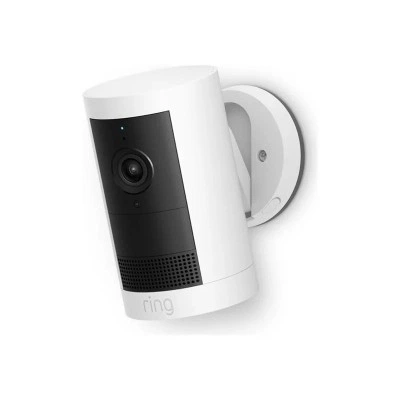 Ring Outdoor Cam Plus Plug-In 2K широкоугольная камера, белая 78817288 Ring Outdoor Cam Plus Plug-In 2K широкоугольная камера, белая 78817288