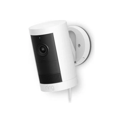 Ring Outdoor Cam Plus Plug-In 2K широкоугольная камера, белая 78817288 Ring Outdoor Cam Plus Plug-In 2K широкоугольная камера, белая 78817288