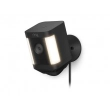 Ring Spotlight Cam Plus Plug-In 1080p уличная камера, черная 78817293