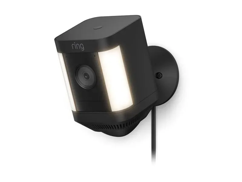 Ring Spotlight Cam Plus Plug-In 1080p 78817293, уличная камера, черная (ЛЕНОВО) Ring Spotlight Cam Plus Plug-In 1080p 78817293, уличная камера, черная (ЛЕНОВО)