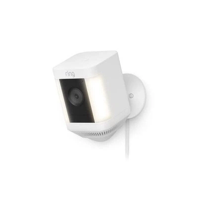 Ring Spotlight Cam Plus Plug-In 1080p уличная камера, белая 78817294 Ring Spotlight Cam Plus Plug-In 1080p уличная камера, белая 78817294