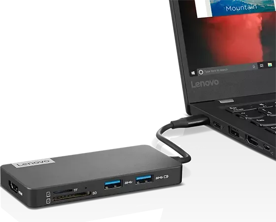 Lenovo GX90T77924 USB-C хаб 7-in-1 (ЛЕНОВО) Lenovo GX90T77924 USB-C хаб 7-in-1 (ЛЕНОВО)