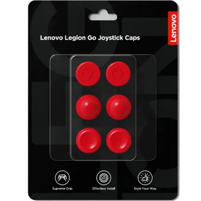 Насадки для стиков Lenovo Legion Go Joystick Caps Lenovo Red GXH1R61508